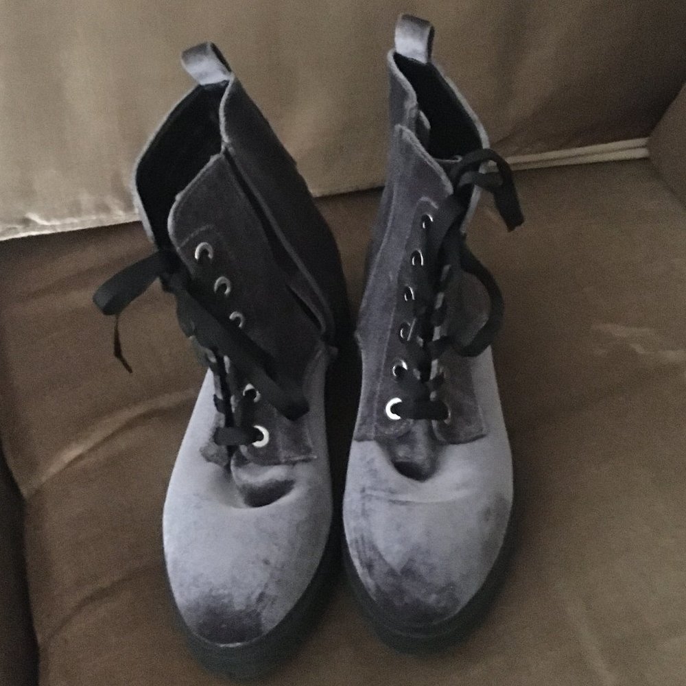 COPY - Mossimo Velvet Boots 178 $25 or $20 w/offer FOUND